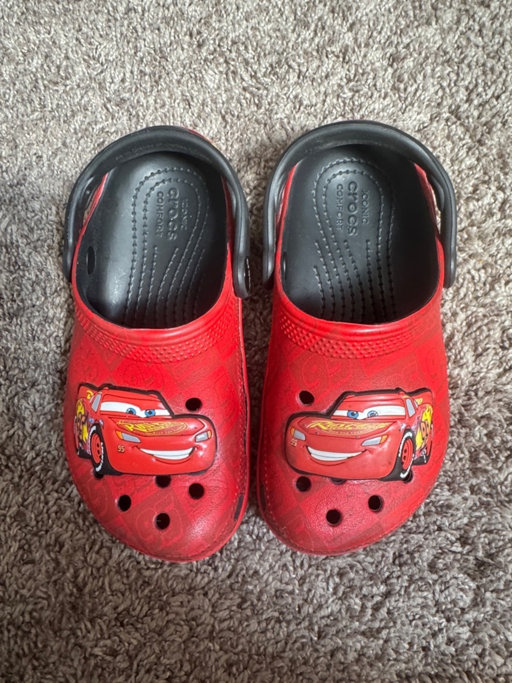 Disney Lightning McQueen Kids Crocs